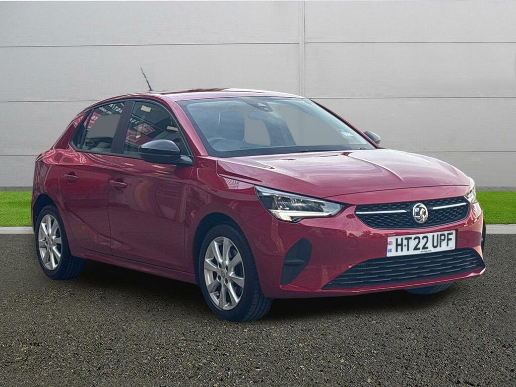 Vauxhall Corsa Design HT22UPF Red