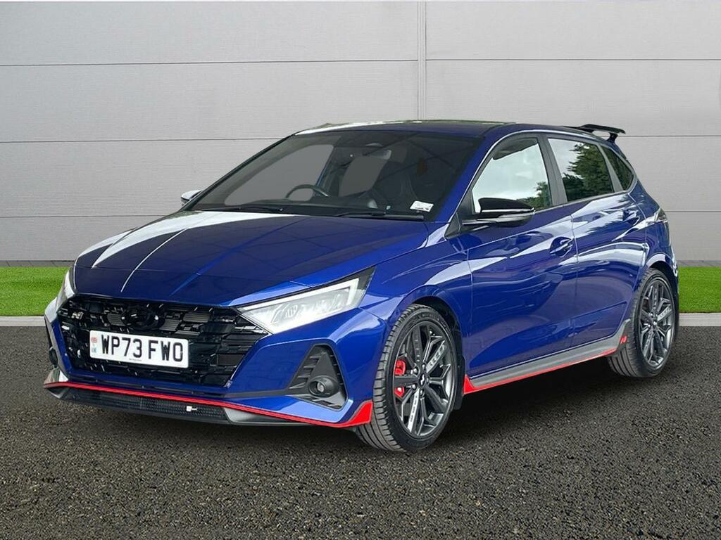 Hyundai I20 N Blue #3