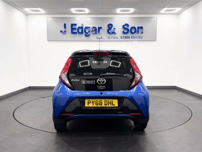 Toyota Aygo 1.0 Vvt-i X-clusiv X-shift Blue #4