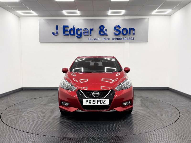 Nissan Micra 1.0 Ig-t 100 Tekna Xtronic Red