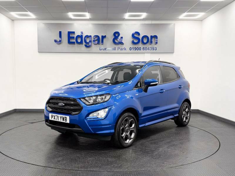Ford Ecosport 1.0 Ecoboost 140 St-line Blue #3