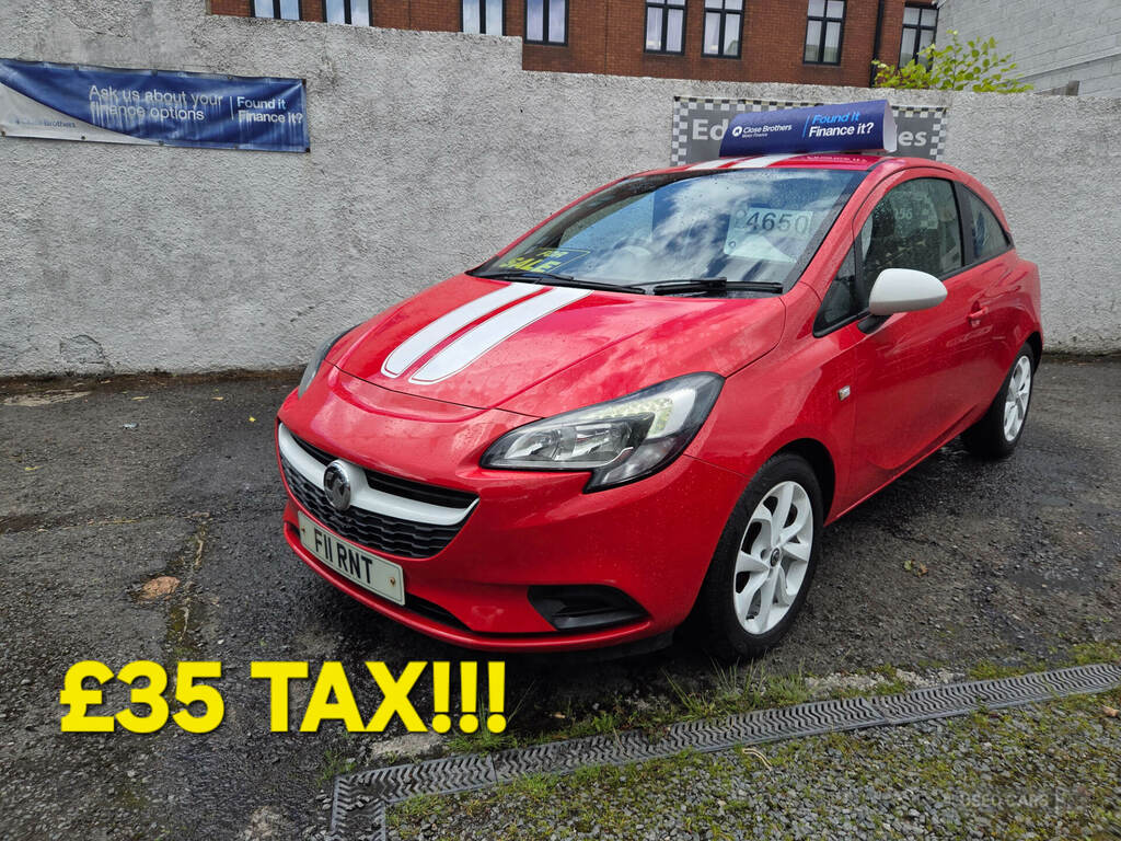 Vauxhall Corsa 1.4 Ecoflex Sting Red