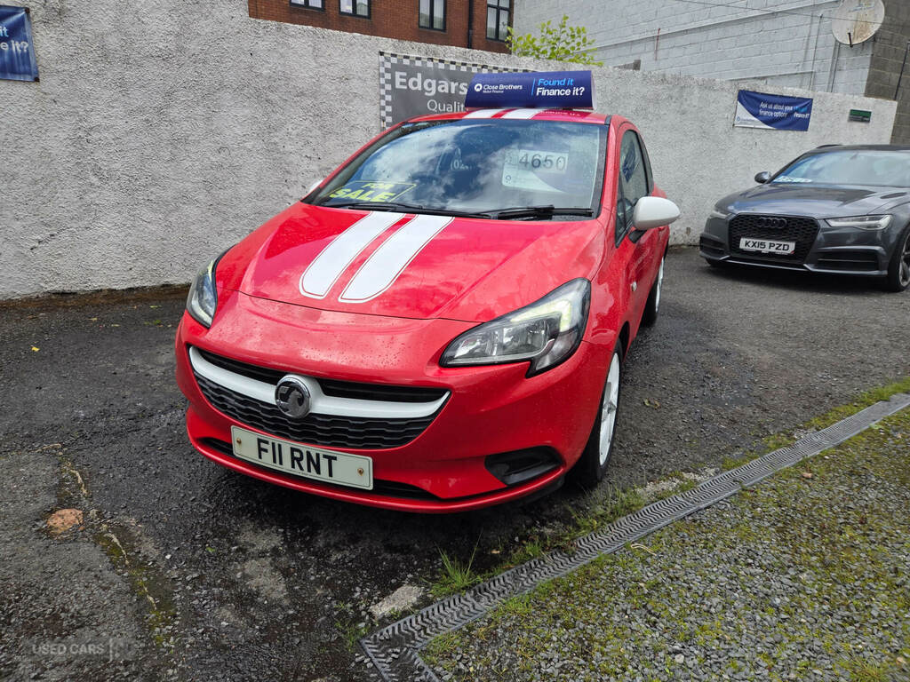 Vauxhall Corsa 1.4 Ecoflex Sting F11RNT Red #2