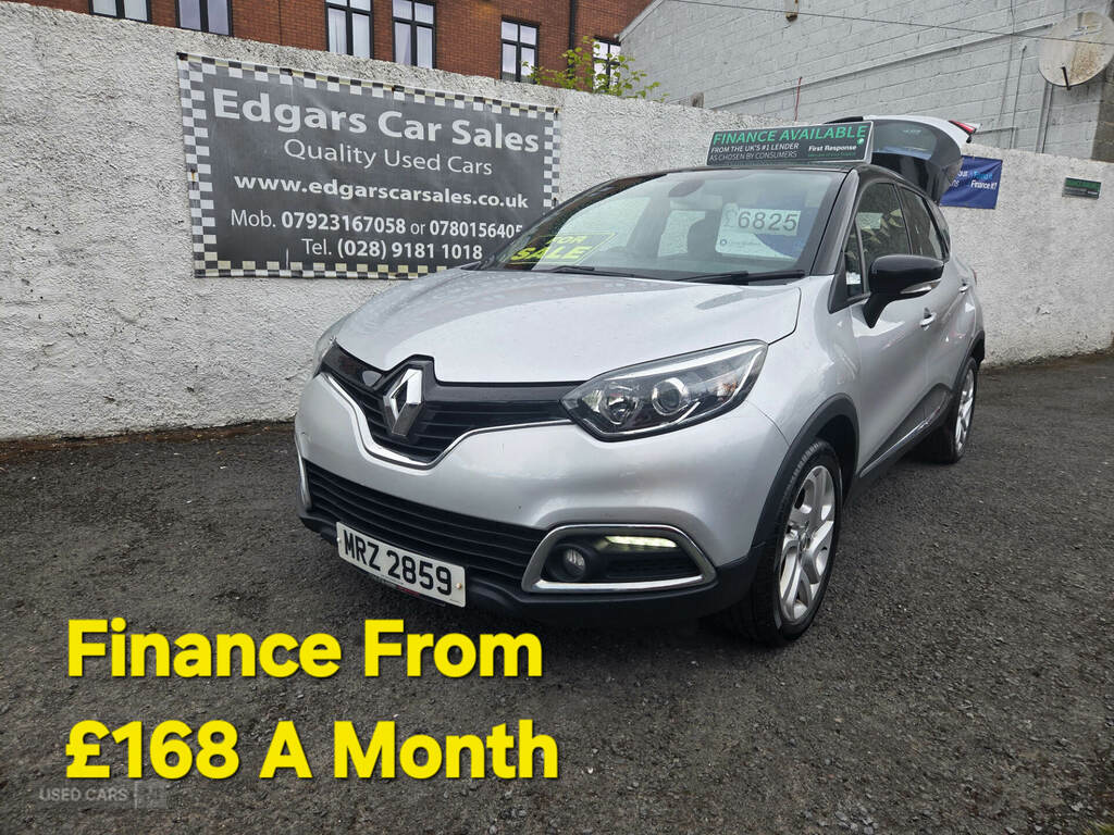 Renault Captur 1.5 Dci 90 Dynamique Nav MRZ2859 Silver