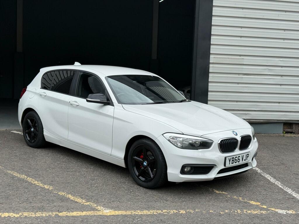 BMW 1 Series 1.5 116D Ed Plus Euro 6 Ss YB66VJP White
