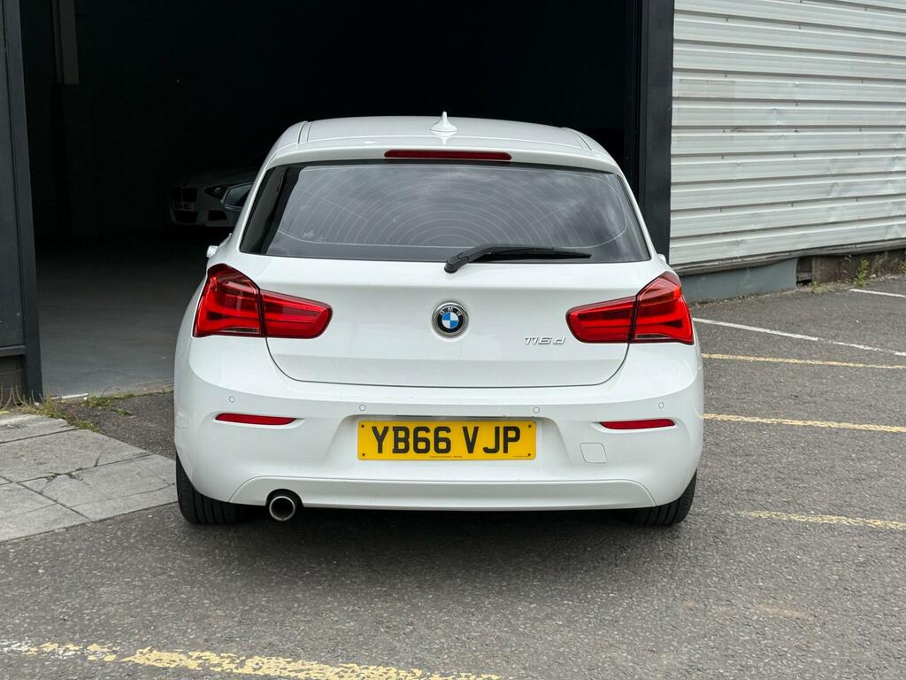 BMW 1 Series 1.5 116D Ed Plus Euro 6 Ss YB66VJP White #6