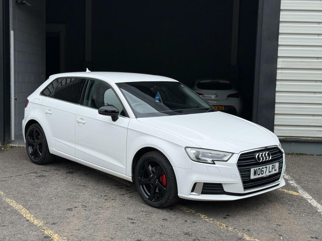 Audi A3 1.6 Tdi Sport Sportback Euro 6 Ss W067LPL White #6
