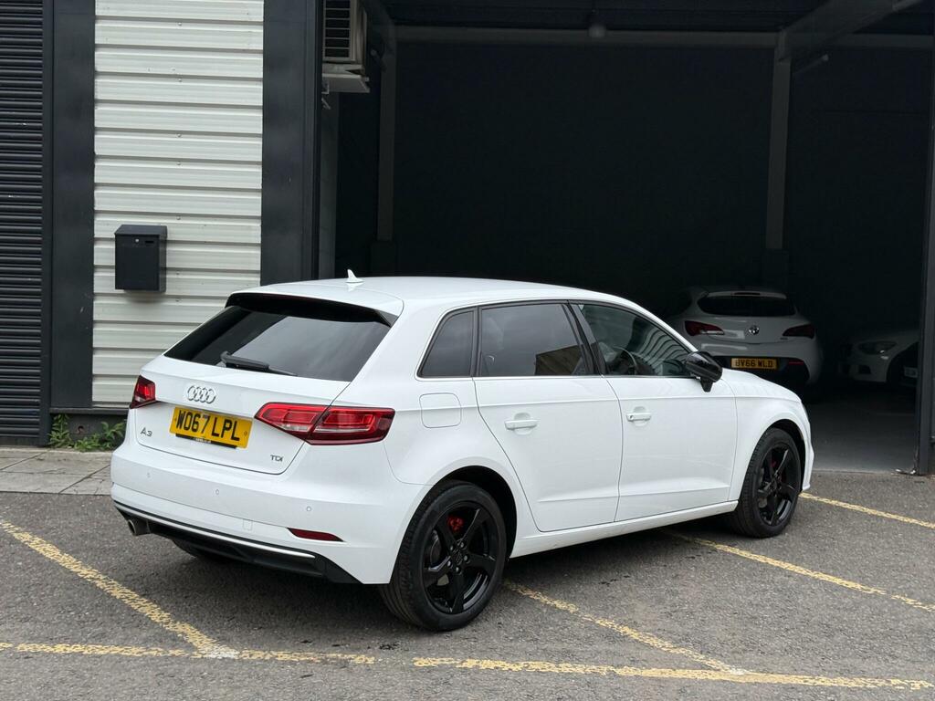Audi A3 1.6 Tdi Sport Sportback Euro 6 Ss W067LPL White #5