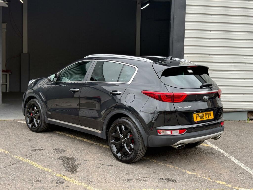 Kia Sportage Gt-line Black #4