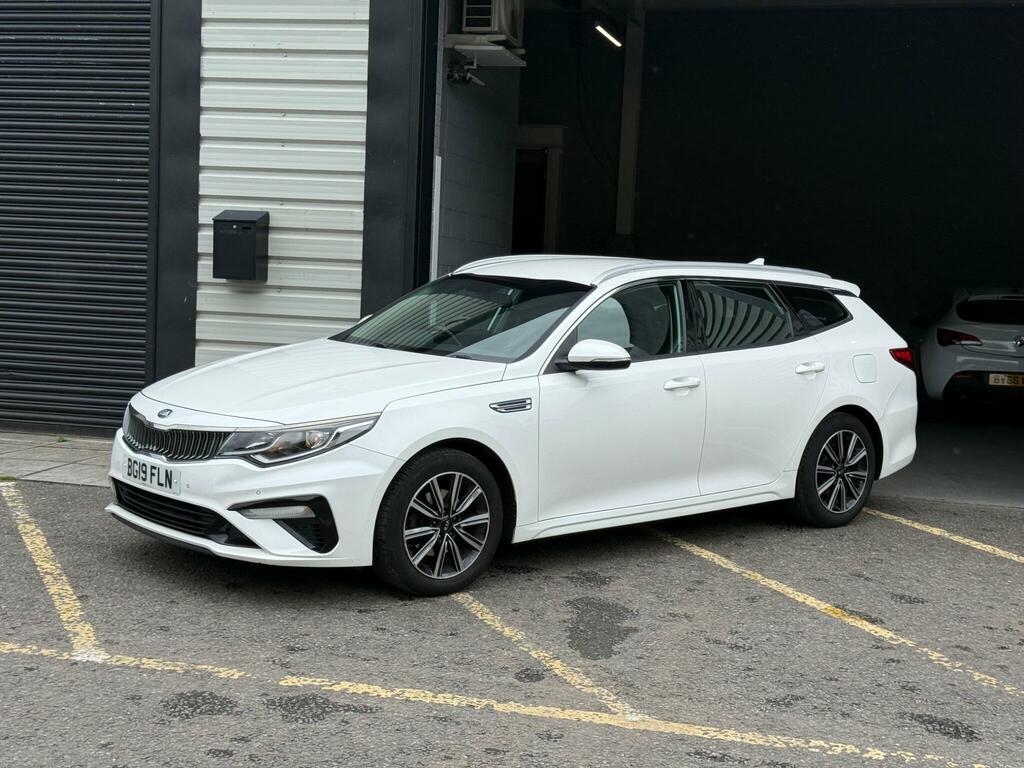 Kia Optima 2 White #2