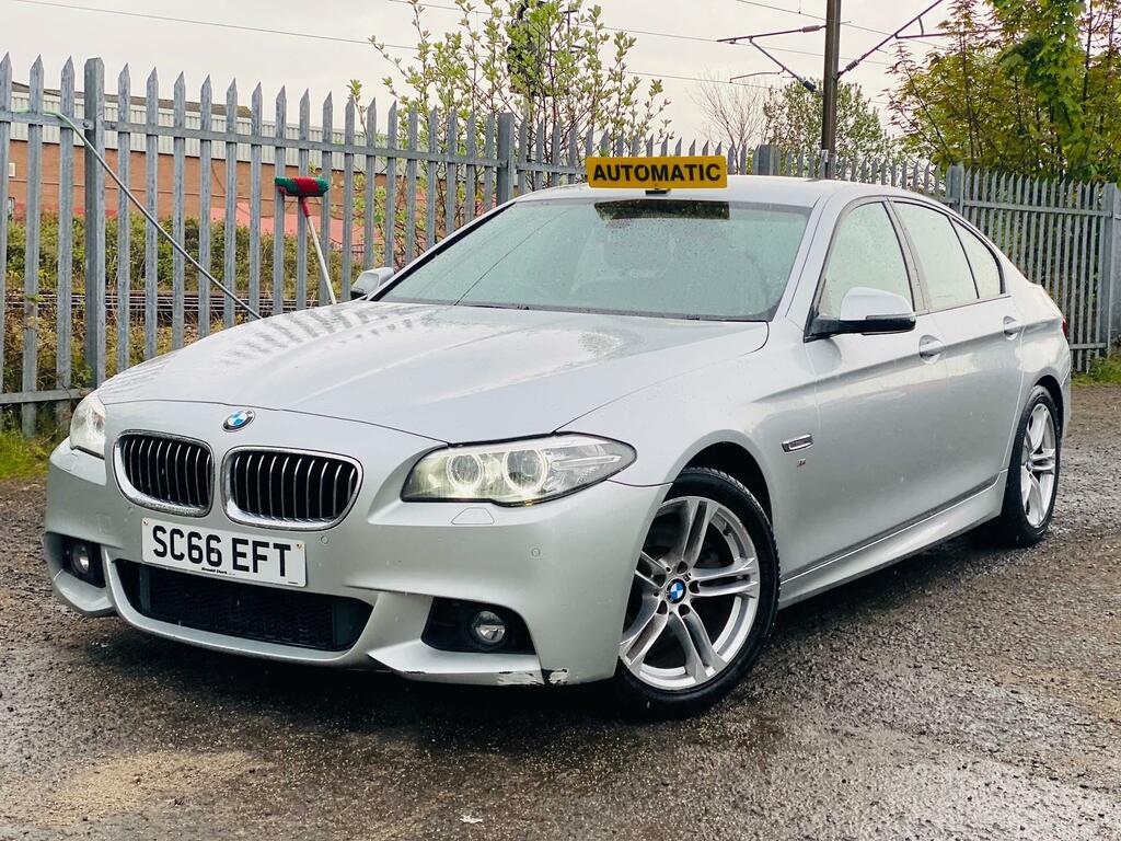 BMW 5 Series 2.0 520D M Sport Ulez Free 91K Miles 35 Silver #3