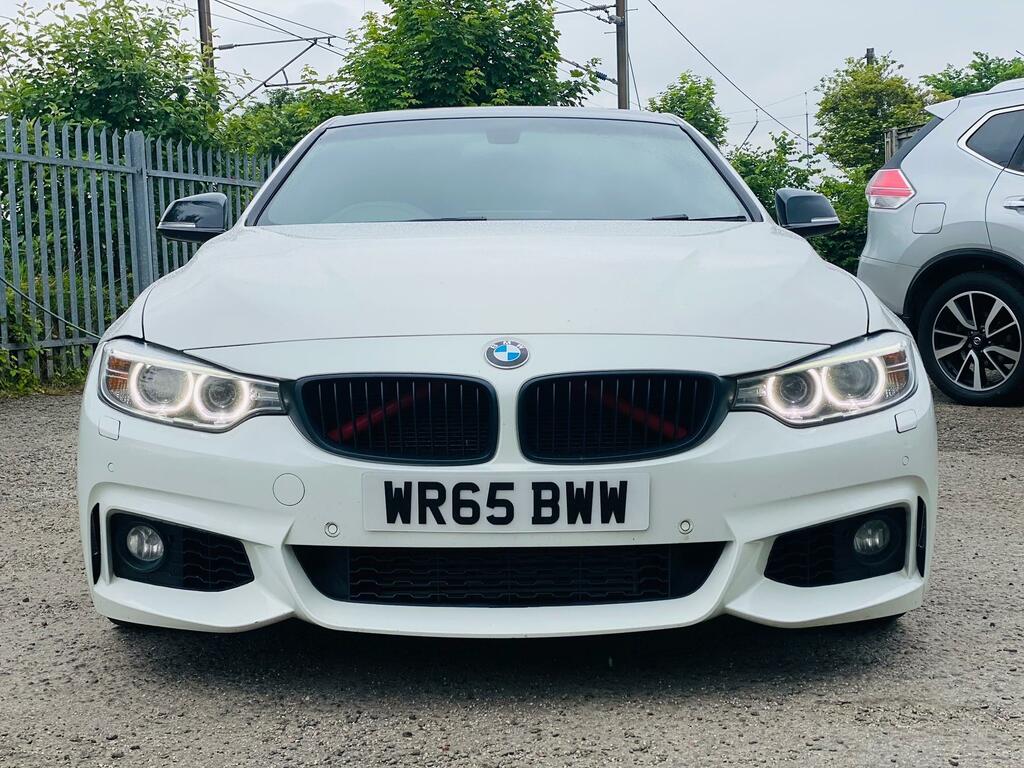 BMW 4 Series 3.0 430D M Sport Ulez Free White #2