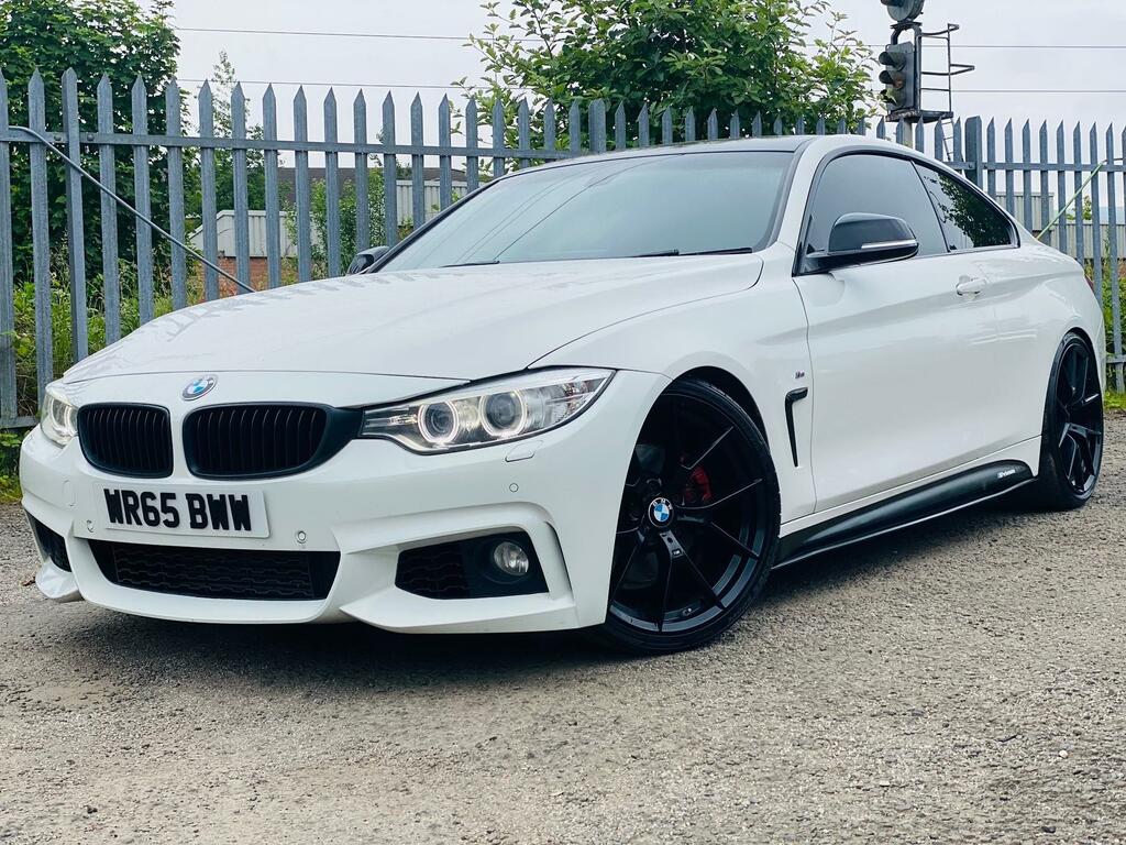 BMW 4 Series 3.0 430D M Sport Ulez Free White #3