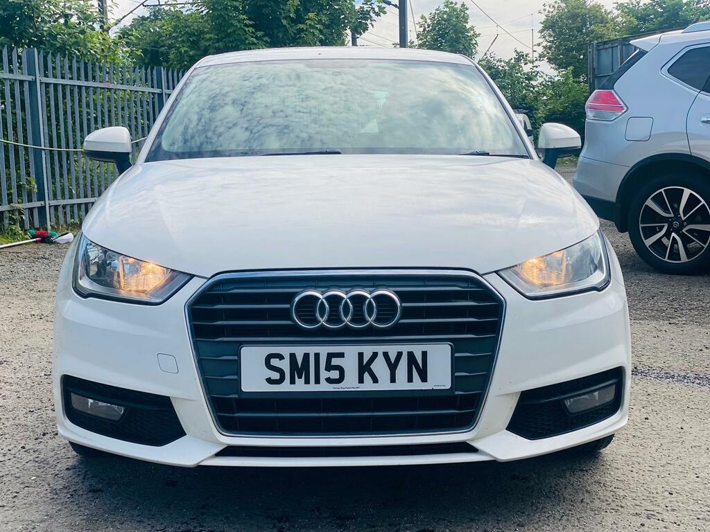 Audi A1 1.6 Tdi Sport Fsh Ulez Free 20 Tax White #2