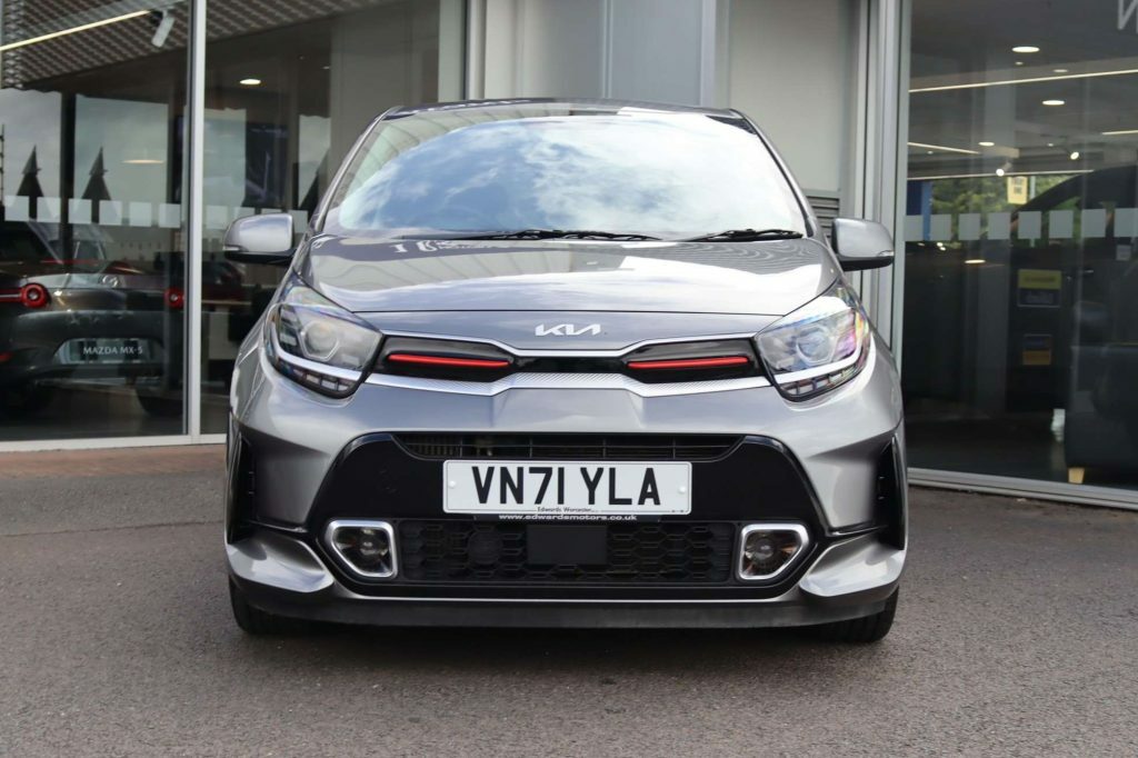 Kia Picanto Hat 1.0 T-gdi 99Bhp Gt-line VN71YLA Grey #4