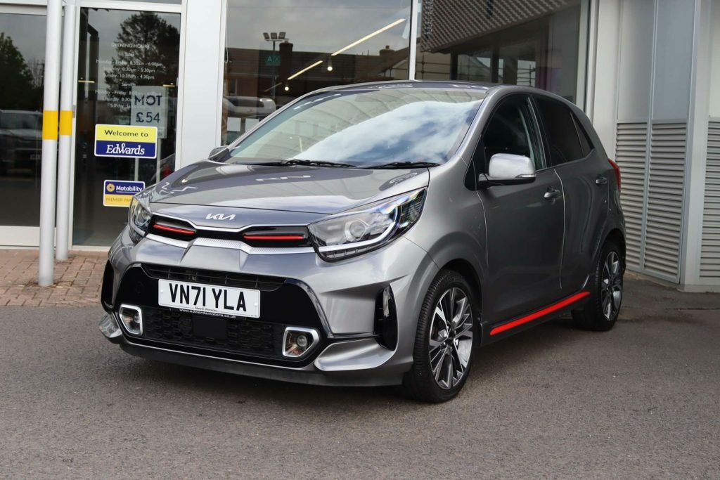 Kia Picanto Hat 1.0 T-gdi 99Bhp Gt-line VN71YLA Grey #5