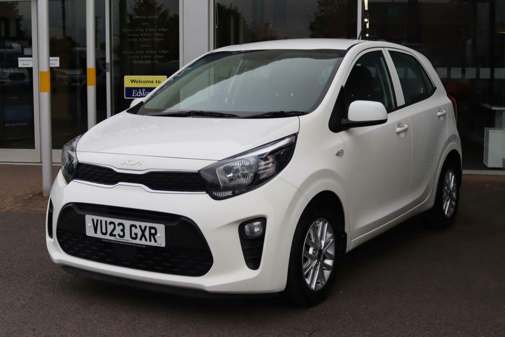 Kia Picanto Hat 1.0 66Bhp 2 VU23GXR White #3