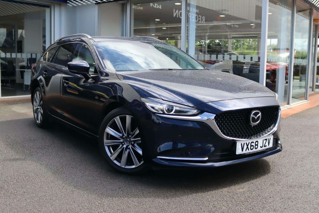 Mazda 6 Tourer 2.2 Sav-d 150Ps Sport Nav Blue