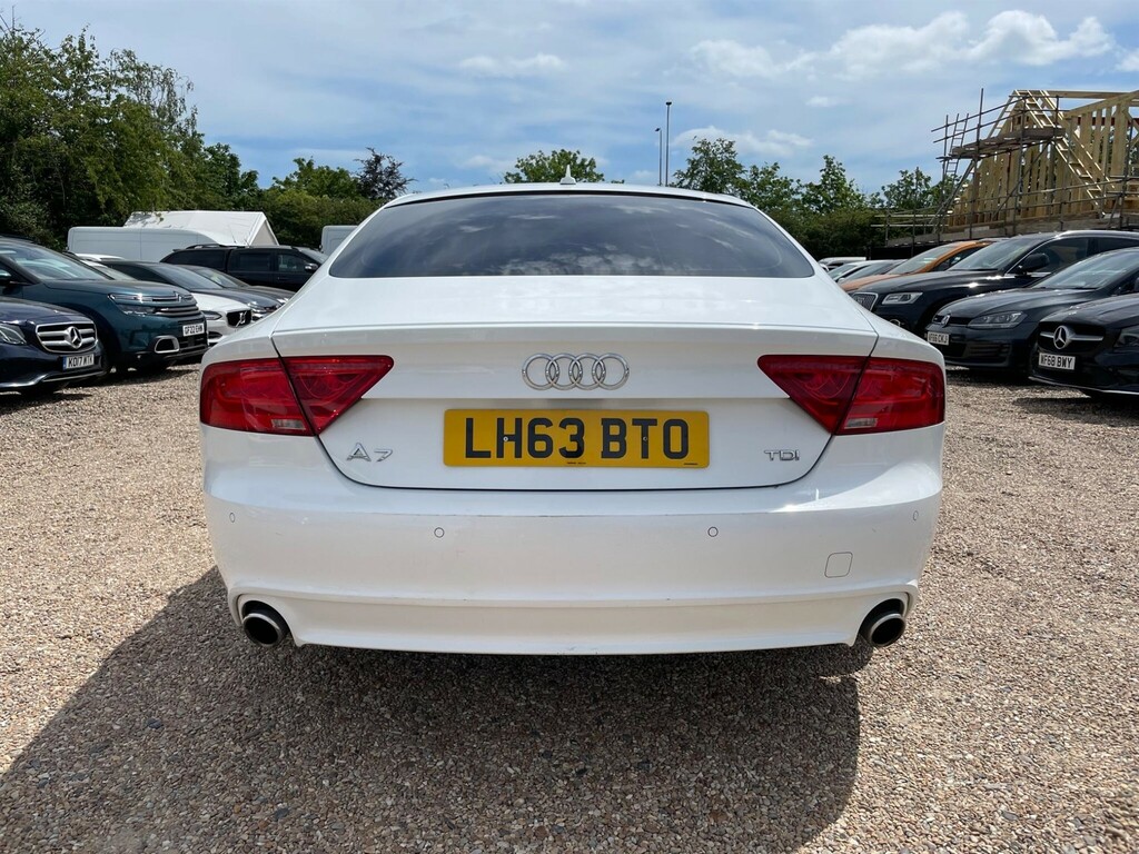 Audi A7 3.0 Tdi V6 Sportback Multitronic Euro 5 Ss White #6