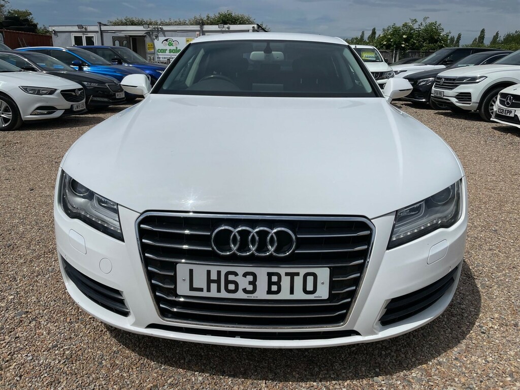 Audi A7 3.0 Tdi V6 Sportback Multitronic Euro 5 Ss White #2