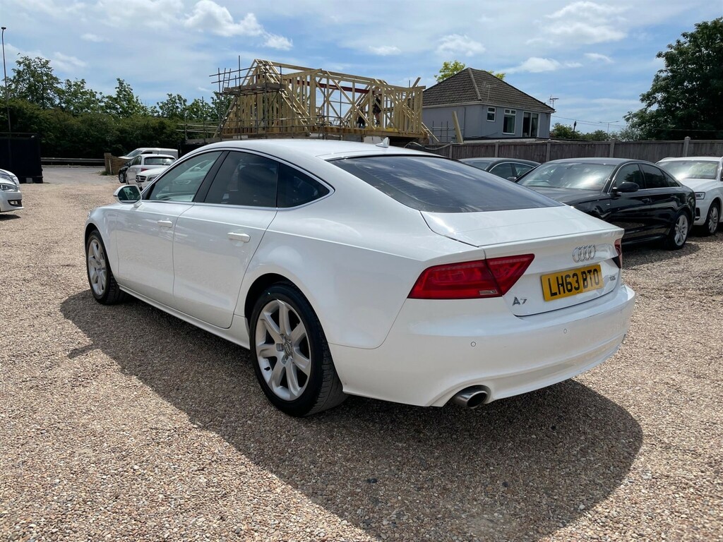 Audi A7 3.0 Tdi V6 Sportback Multitronic Euro 5 Ss White #5