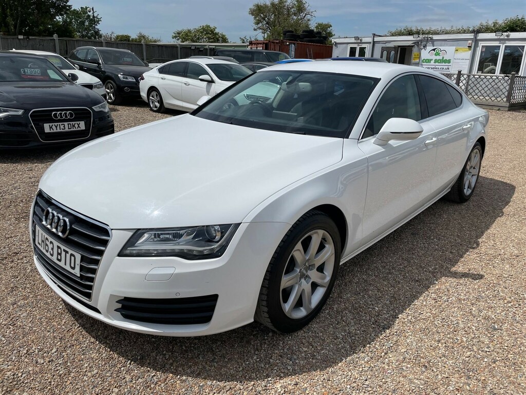 Audi A7 3.0 Tdi V6 Sportback Multitronic Euro 5 Ss White #3