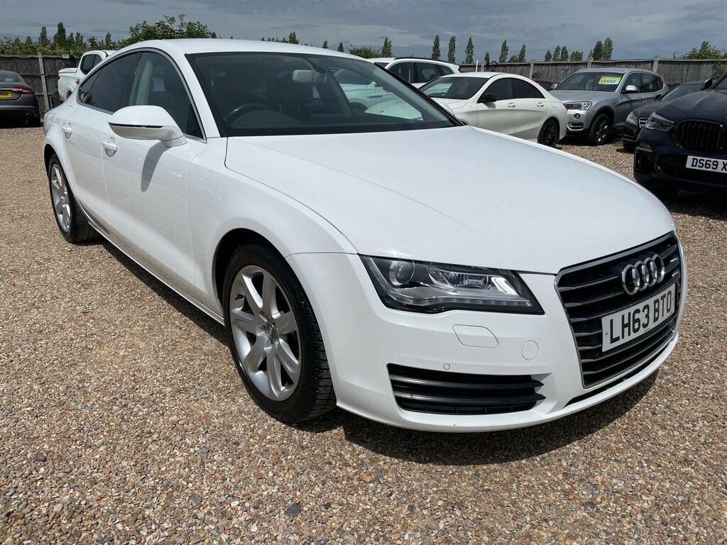 Audi A7 3.0 Tdi V6 Sportback Multitronic Euro 5 Ss White