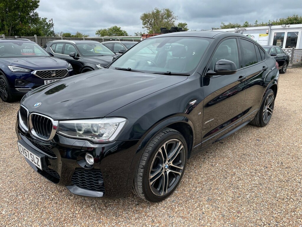 BMW X4 2.0 20D M Sport Xdrive Euro 6 Ss CV67SLZ Black #3