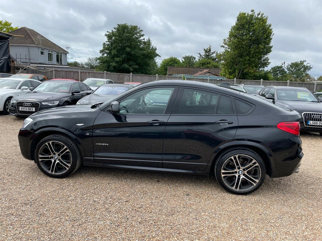 BMW X4 2.0 20D M Sport Xdrive Euro 6 Ss CV67SLZ Black #4