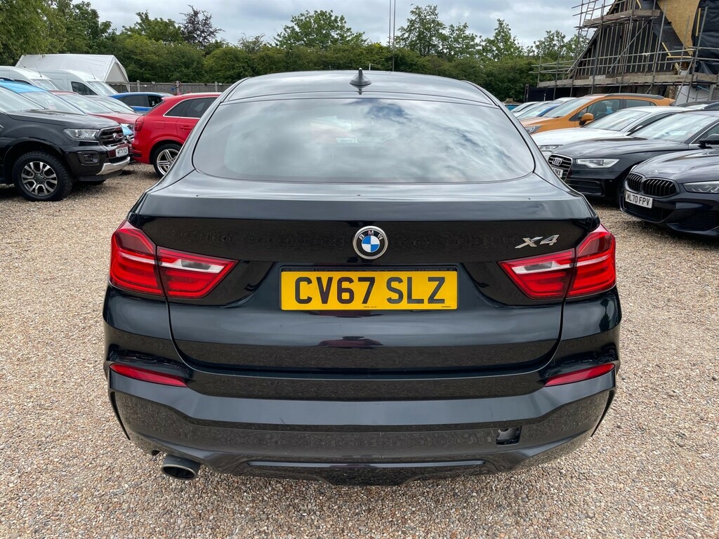 BMW X4 2.0 20D M Sport Xdrive Euro 6 Ss CV67SLZ Black #6