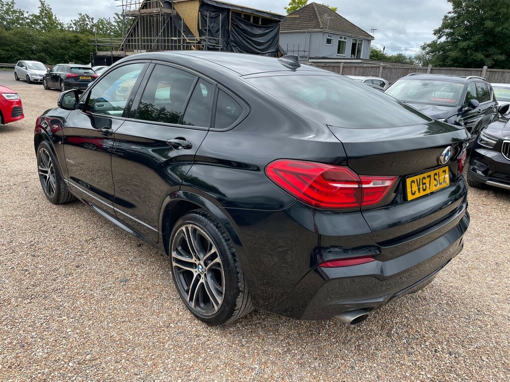 BMW X4 2.0 20D M Sport Xdrive Euro 6 Ss CV67SLZ Black #5