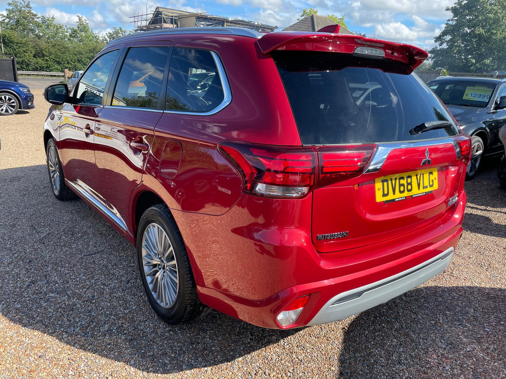 Mitsubishi Outlander 2.4H Twinmotor 13.8Kwh 4H Cvt 4Wd Euro 6 Ss DV68VLG Red #5