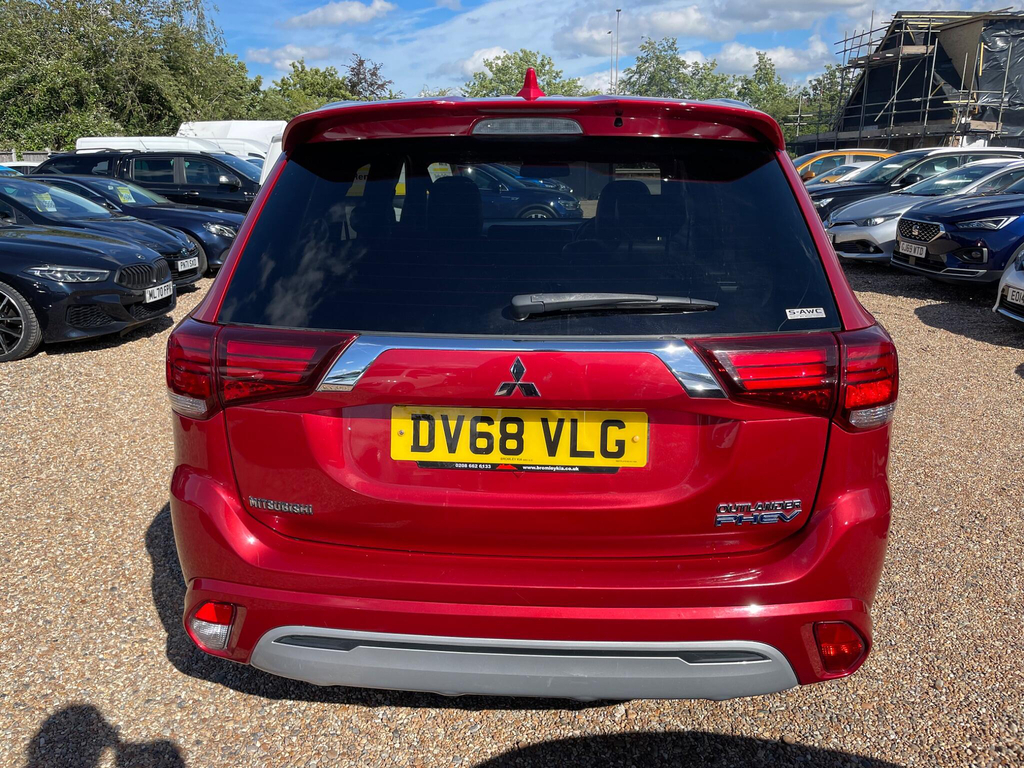 Mitsubishi Outlander 2.4H Twinmotor 13.8Kwh 4H Cvt 4Wd Euro 6 Ss DV68VLG Red #6