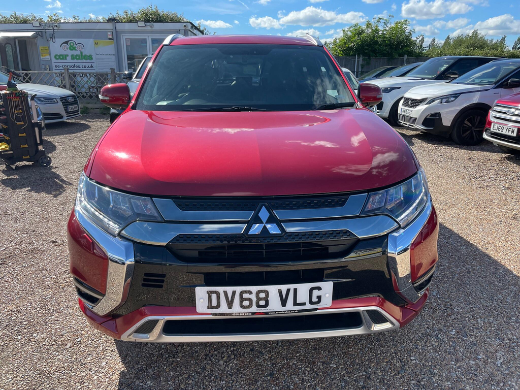 Mitsubishi Outlander 2.4H Twinmotor 13.8Kwh 4H Cvt 4Wd Euro 6 Ss DV68VLG Red #2