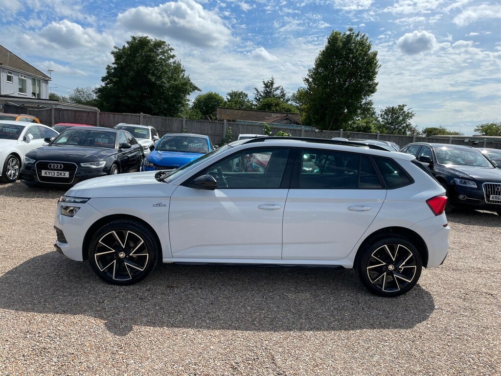 Skoda Kamiq 1.5 Tsi Act Monte Carlo Dsg Euro 6 Ss White #4