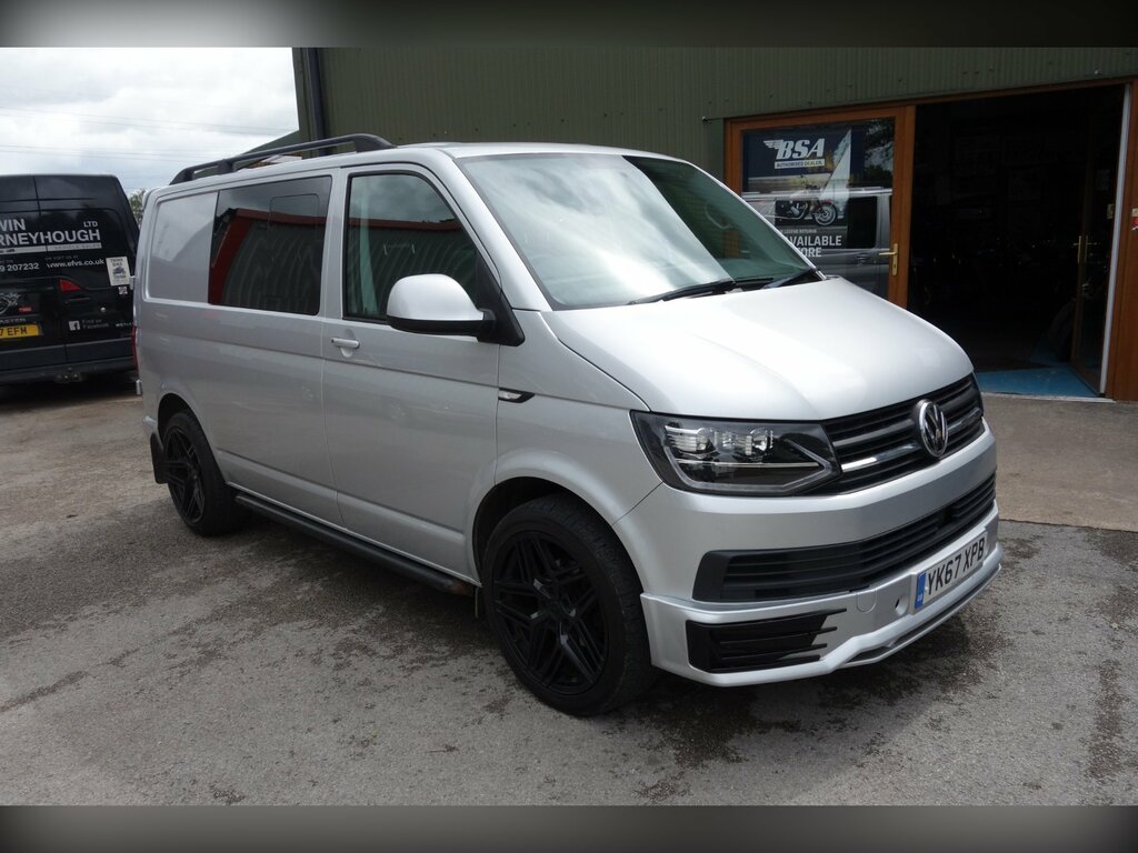 Volkswagen Transporter 2.0 Tdi T32 Bluemotion Tech Trendline Kombi Double Silver