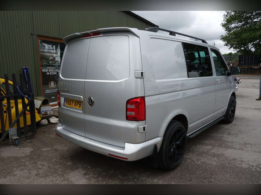 Volkswagen Transporter 2.0 Tdi T32 Bluemotion Tech Trendline Kombi Double YK67XPB Silver #3
