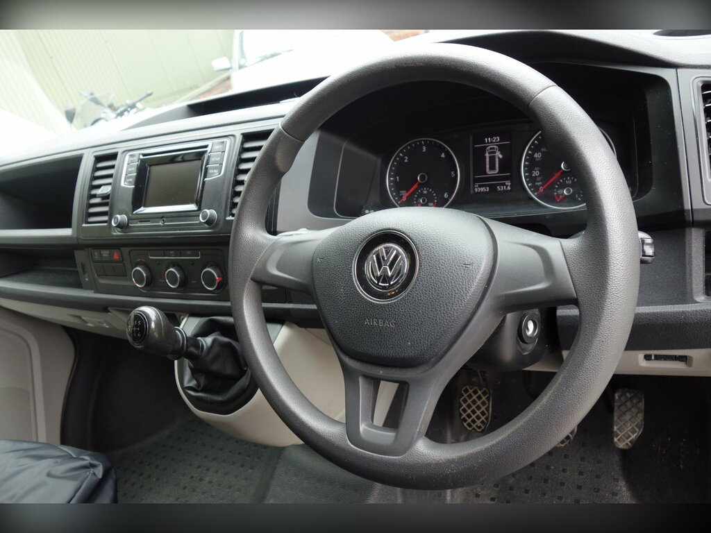 Volkswagen Transporter 2.0 Tdi T32 Bluemotion Tech Trendline Kombi Double YK67XPB Silver #6