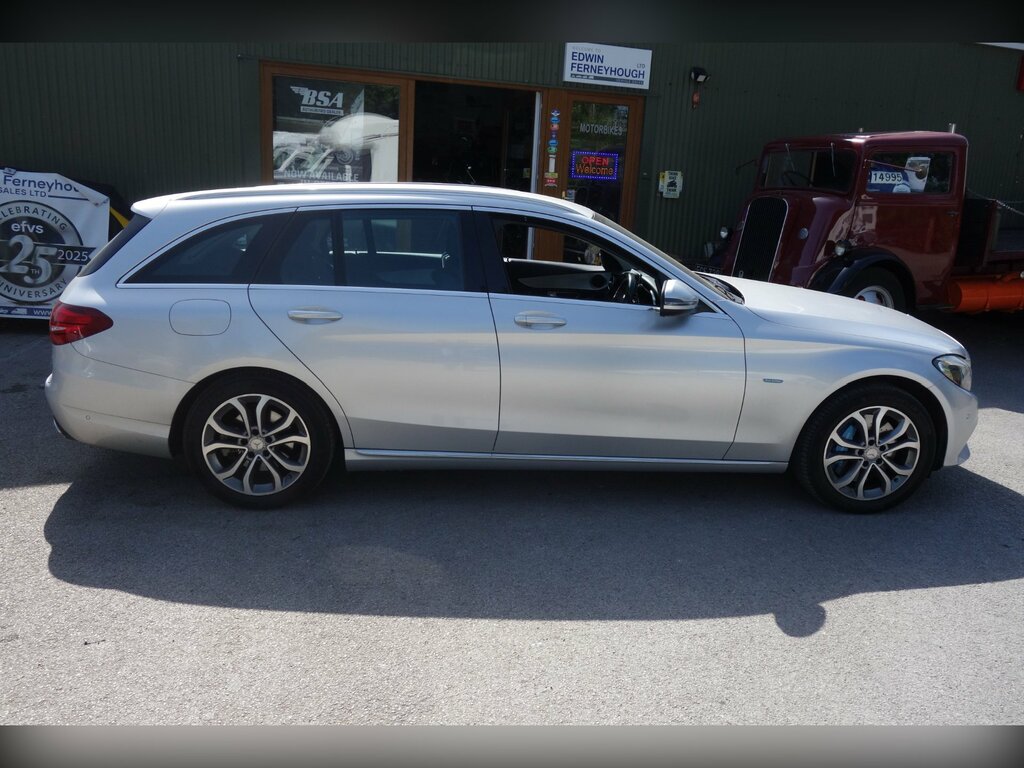 Mercedes-Benz C Class 2.0 C350e 6.4Kwh Sport Estate Plug-in H Silver #2