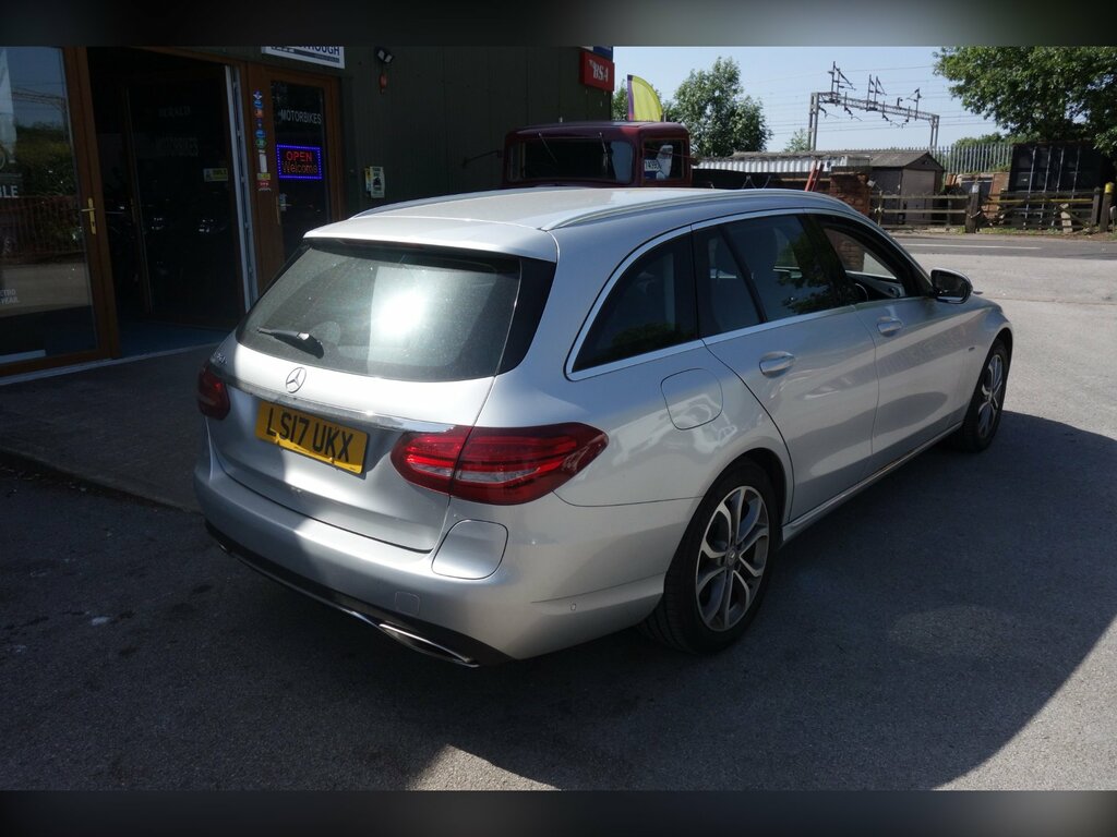 Mercedes-Benz C Class 2.0 C350e 6.4Kwh Sport Estate Plug-in H Silver #3