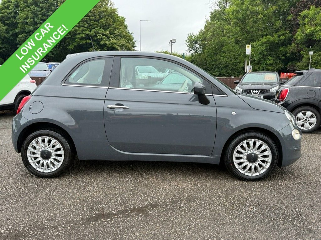 Fiat 500 1.2L Lounge MX69GXC Grey #3