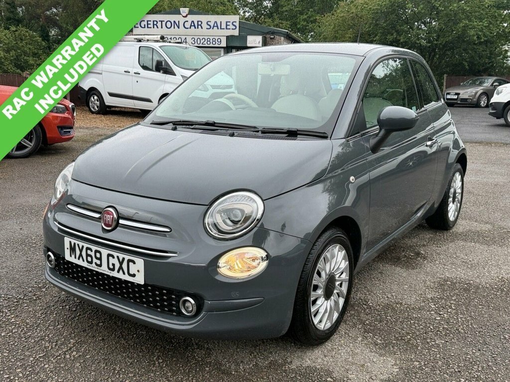 Fiat 500 1.2L Lounge MX69GXC Grey #4