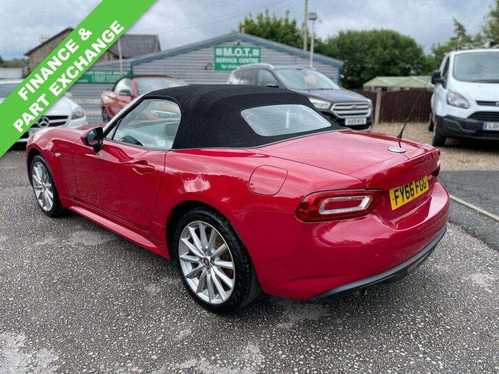 Fiat 124 Spider 1.4L Lusso Red #2