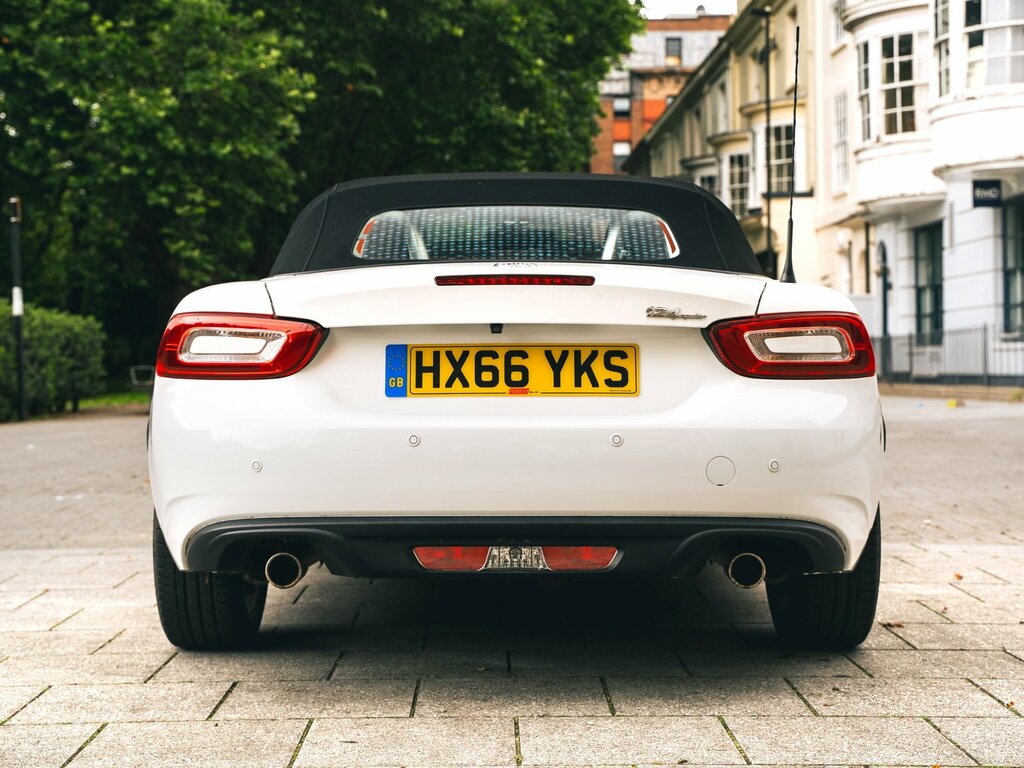 Fiat 124 Spider 1.4 Multiair Lusso Plus Convertible Eur White #5