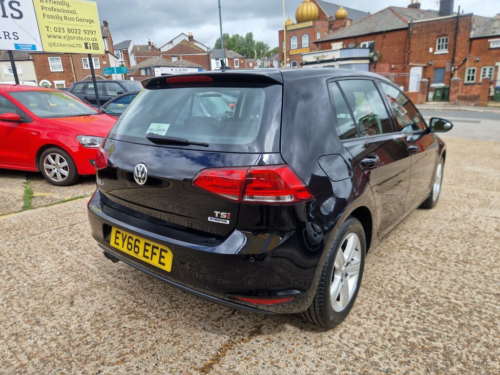 Volkswagen Golf 1.4 Tsi Bluemotion Tech Match Edition Hatchback Black #6