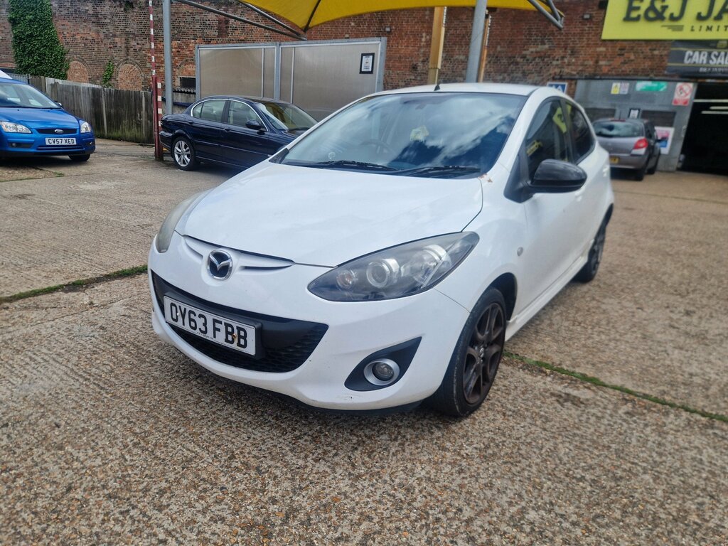Mazda 2 1.3 Venture Hatchback Euro 5 84 White #3
