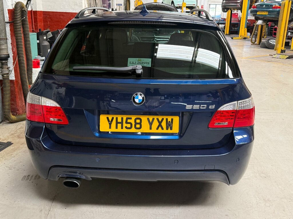 BMW 5 Series 520D M Sport Blue #3