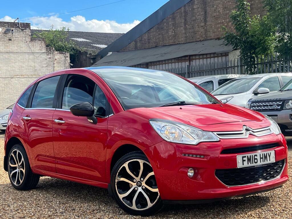 Citroen C3 1.2 Puretech Platinum Euro 6  Red #4