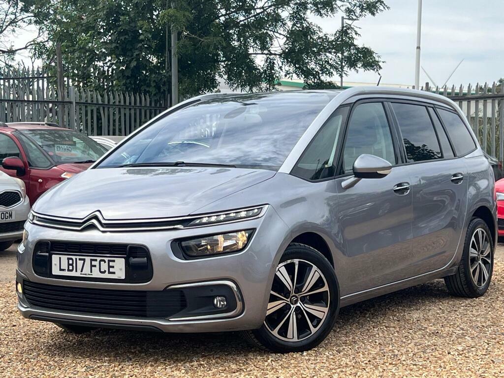 Citroen Grand C4 Picasso 1.6 Bluehdi Flair Euro 6 S S Grey #3