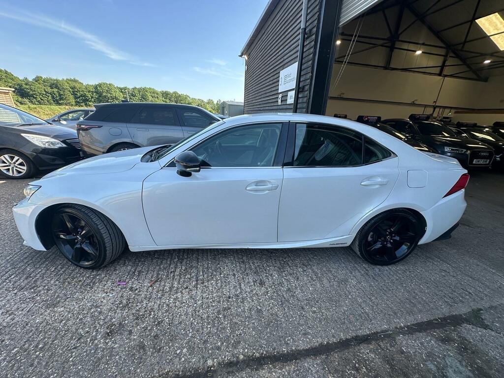 Lexus IS 2.5 300H Sport E-cvt Euro 6 Ss White #5
